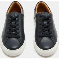 Autograph Leather Cupsole Trainers with Freshfeet Dark Navy