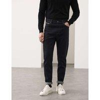 Autograph Tapered Fit Japanese Selvedge Stretch Jeans Dark Indigo
