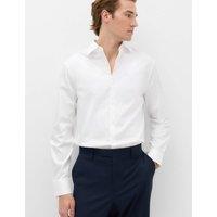 M&S Slim Fit Supima Cotton Shirt White