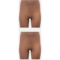 Body by M&S 2 Pack Body Invisibles Anti-Chafe Shorts Jasper