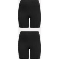 Body by M&S 2 Pack Body Invisibles Anti-Chafe Shorts Black
