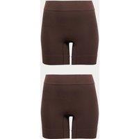Body by M&S 2 Pack Body Invisibles Anti-Chafe Shorts Zircon