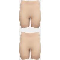 Body by M&S 2 Pack Body Invisibles Anti-Chafe Shorts Opal
