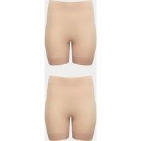 Body by M&S 2 Pack Body Invisibles Anti-Chafe Shorts Opal