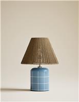 Rechargeable Ceramic Tile Table Lamp