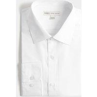 M&S Extra Slim Fit Cotton Blend Shirt White