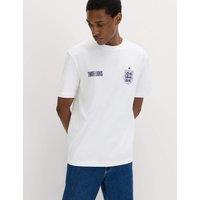M&S FIFA World Cup 26 Crew Neck England T-Shirt White