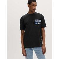 M&S FIFA World Cup 26 Classics Scotland T-Shirt Black