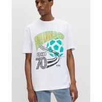 M&S FIFA World Cup 26 Classics Mexico T-Shirt White