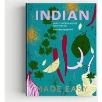 Quadrille Indian Made Easy Cookbook Blue