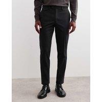 JAEGER Tailored Fit Italian Cotton Chinos Black