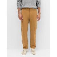 M&S Regular Fit Twill Chinos Butterscotch
