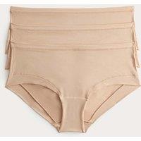 Body by M&S 3pk Flexifit Modal Low Rise Shorts Opal
