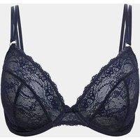 M&S Ida Lace Wired Plunge Bra (F-H) Nightshade