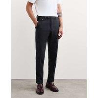 JAEGER Slim Fit Wool Blend Suit Trousers Dark Navy