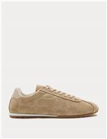 Suede Embosses Croc Trainers