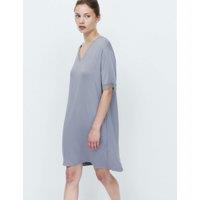 M&S Lace Detail Mini Nightshirt Dark Blue
