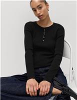 Ribbed Slim Fit Knitted Top