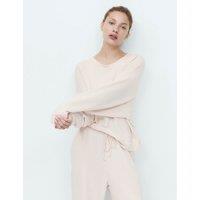 M&S Flexifit Cuffed Leg Lounge Pyjama Set Ivory
