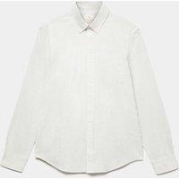 M&S Ultimate Pure Cotton Striped Oxford Shirt Sage Mix