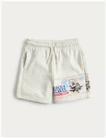 Cotton Rich Marvel Sweat Shorts (2-10 Yrs)