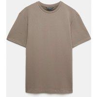 Goodmove Relaxed Soft Touch Cotton Blend T-Shirt Mocha