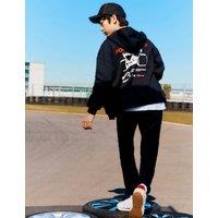 M&S Formula 1 Graphic Hoodie (6-16 Yrs) Black