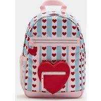M&S Kids' Water Repellent Heart Backpack Multi