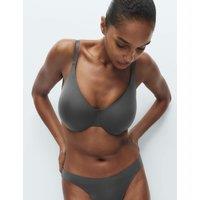 Body by M&S Body Invisibles Wired Minimiser Bra C-H Dark Grey