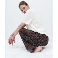 M&S 2 Pack Pure Cotton Printed Pyjama Sets Brown Mix