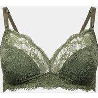 M&S Jasmine Lace Non Wired Maternity Nursing Bra B-H Khaki