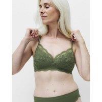 M&S Jasmine Lace Non Wired Post Surgery Bra (A-E) Khaki