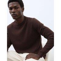 Autograph Pure Cashmere Crew Neck Jumper Teak
