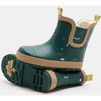 M&S Kids' Geo Print Chelsea Wellies (3 Small-12 Small) Green Mix