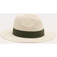 M&S Braided Broad Brim Hat White