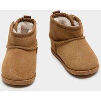 M&S Kids' Barefoot Suede Boots (2 Small - 5 Small) Brown