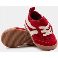 M&S Baby First Walker Flatsole Trainers (3 Small-4 Small) Red