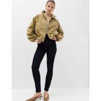 M&S Ivy High Rise Skinny Ankle Grazer Jeans Indigo Mix