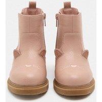 M&S Kids' Novelty Cat Ankle Boots (4 Small-2 Large) Light Pink