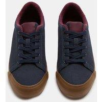 M&S Kids' Lace Up Trainers (4 Small-7 Large) Navy Mix