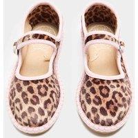 M&S Kids' Stitch Sole Ballet Pumps (4 Small - 2 Large) Brown Mix