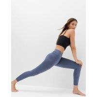 Goodmove Go Balance Supersoft Wrap Waist Leggings Smokey Blue