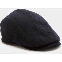 M&S Pure Wool Flat Cap Navy