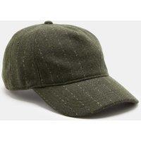M&S Wool Blend Striped Baseball Cap Brown