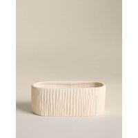 M&S Haze Ceramic 4 Wick Candle Grey