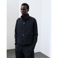 Autograph Feather and Down Padded Gilet Dark Navy