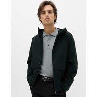 M&S Lightweight Hooded Waterproof Jacket Black