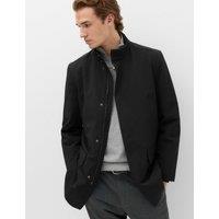 M&S Technical Funnel Neck Mac Black