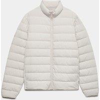 M&S Feather and Down Packaway Puffer Jacket Natural Beige