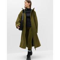 Goodmove Stormwear Ultra Waterproof Pleat Back Parka Dark Khaki